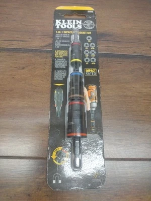 Klein Tools 6-in-1 Impact Rated Flip Socket Set SAE 6-Piece 6Pt. Socket Set - Image 1 of 2