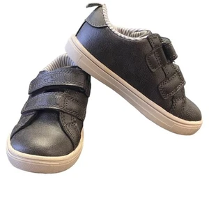 Carter’s Gus Sneakers Dark Gray Toddler Boys Size 7 - Picture 1 of 8
