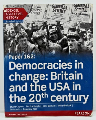 EDEXCEL Democracies In Change: Britain And The USA In The 20th Century Pearson - Image 1 of 4