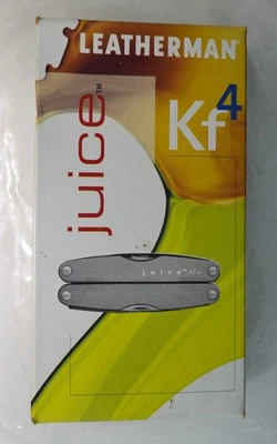 Leatherman Juice KF4 (storm gray)- retired, rare, new in box NIB  #1766 - Image 1 of 4