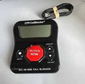 Vintage CPR Call Blocker V202 Block Unwanted Telemarketing Robo Calls in - Zdjęcie 1 z 4