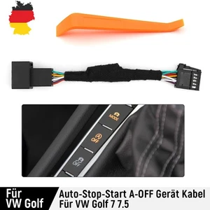 Para VW Golf MK7 7.5 automático Stop Start sistema de motor de cable Plug Eliminator - Imagen 1 de 10