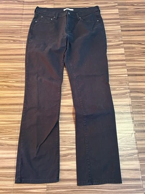 Levi’s Women’s Black 505 Straight Leg Denim Jeans sz 12 long - Image 1 of 4