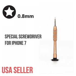 Precision Star Shape Repair Tool 0.8mm P2 Pentalobe Screwdriver for iPhone X 8 7