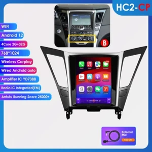 9.7" HD Screen Android 12.0 Car Stereo Radio 2+32GB For Hyundai Sonata 2011-2015 - Foto 1 di 16