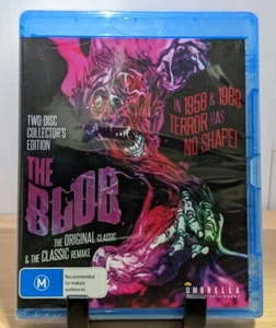 The Blob 1958 & 1988 + Son Of Blob (Blu Ray) 2-Disc Collectors Edition OOP RARE - Bild 1 von 3