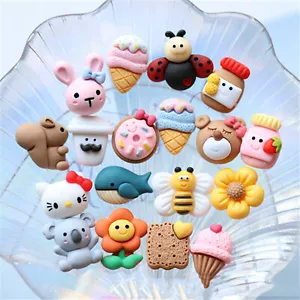 20 verschiedene Harz Cartoon Tier Biene Blume Flatback Cabochon Scrapbooking Handwerk - Bild 1 von 7