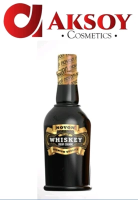 ( 29,75€ / L ) Novon - Whiskey Cream Cologne 400ml - Black -