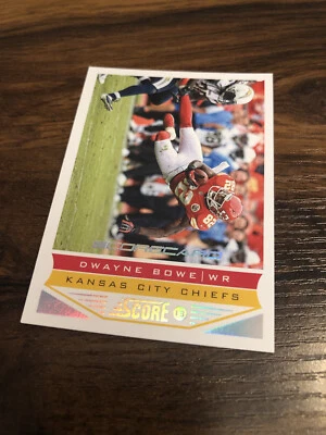 2013 Score Scorecard #108 Dwayne Bowe Kansas City Chiefs Football Card - Image 1 of 2