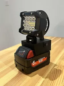 Work Light For Milwaukee M18 18V 60W LED With Flexible Head - Picture 1 of 4