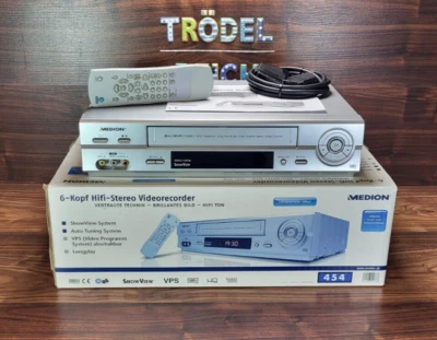 MEDION MD42277 VHS Videorecorder 6 Kopf HiFi Stereo VCR  *Gewährleistung* #702 - Bild 1 von 4