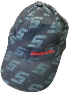 Snap-On Tools K-Products Headwear S Logo Hat Black Gray Red  Adjustable Fit