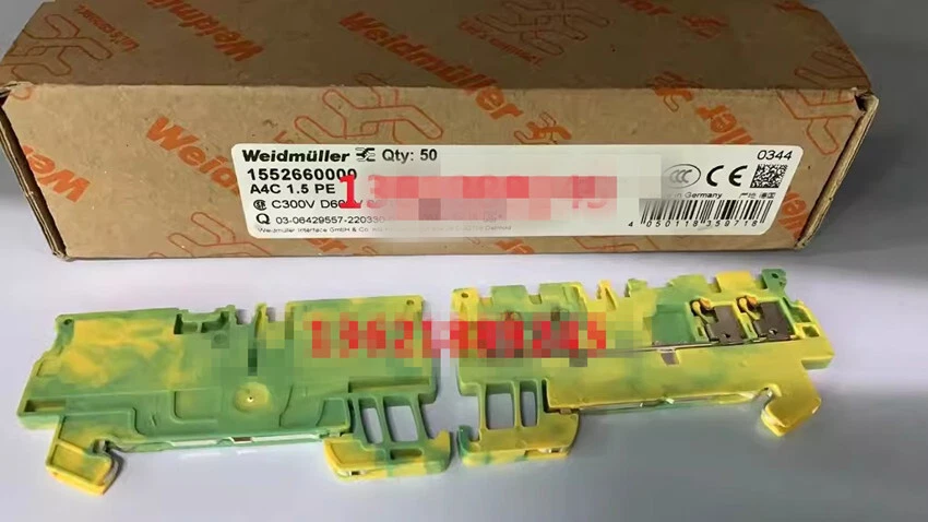 50pcs A4C 1.5 PE 1552660000  Terminal Blocks  - Image 1 of 3