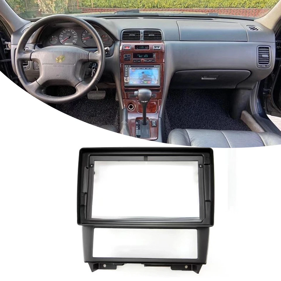 Car Fascia Stereo Radio Bezel Panel Frame DVD Trim For Nissan CEFIRO 1994-2000 - Image 1 of 1