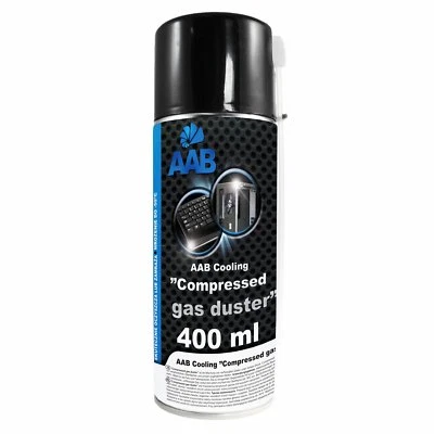 AABCOOLING DRUCKLUFTSPRAY 400ml AIR DUSTER REINIGUNG DRUCKLUFTREINIGER | 2X RUHR