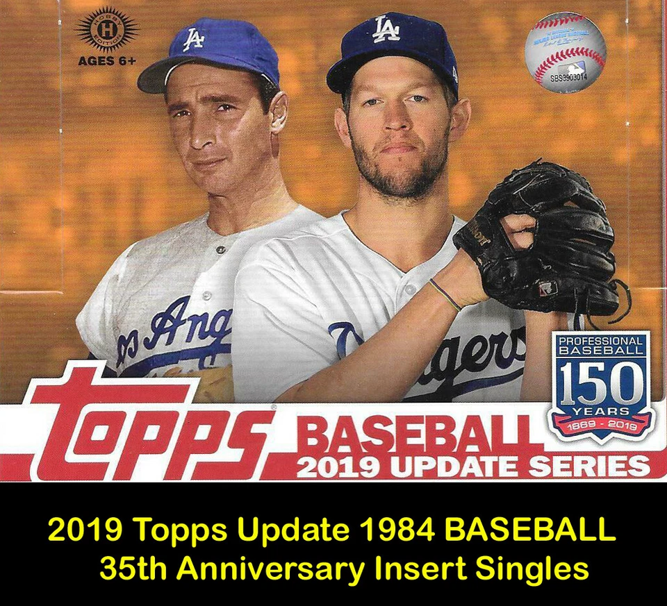 2019 Topps Update 1984 BASEBALL 35th Anniversary Singles  - You Pick - Image 1 of 1