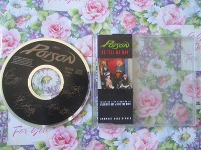 Poison ‎– So Tell Me Why Label: Capitol Records ‎– CDCLP 640 UK CD Single - Image 1 of 3