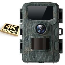 Caméra de chasse 4K 40MP Trail Camera 120 °grand angle Vision nocturne IP66 LCD