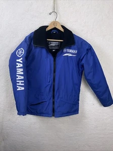 Chaqueta YAMAHA MOTOR SPORTS Racing Riders (grande) pequeña forro polar azul usada - Imagen 1 de 11