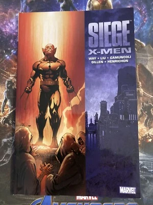 SIEGE: X-MEN - TPB Novela Gráfica, Casi Como Nueva - (1ª Impresión, Marvel 2010). Foto 1 de 2