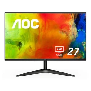 AOC 27B1H 27" FULL HD LCD IPS LED 1920x1080 DESKTOP COMPUTER MONITOR VGA HDMI PC - Bild 1 von 4