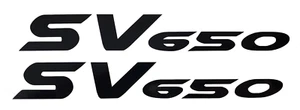 SV650 Motorcycle Tank Fairing Sticker Decal (2) - Picture 1 of 7