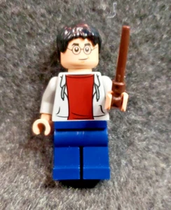 LEGO Harry Potter, Minifigure con Cappuccio Grigio 2 Lati TESTA (C4B3) - Foto 1 di 4