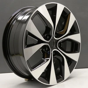 RENAULT CAPTUR 17" BLACK DIAMOND CUT ALLOY WHEEL RIM GENUINE 403002540R X1 - Picture 1 of 14