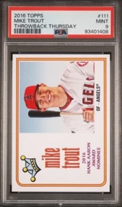 2016 Topps Throwback Thursday #TBT Online exklusiv/579 Mike Forelle #111 PSA 9!! - Bild 1 von 2