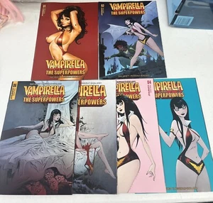 Vampirella Versus The Superpowers 1-6 (Dynamit 2023, Cover A) Komplettset ungelesen  - Bild 1 von 1
