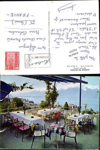 722219 Montreux Auberge de Belmont Terrasse Gastgarten - Picture 1 of 1