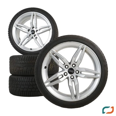Original Audi A5 S5 8W Winterräder Winterreifen 8W0601025AM 19Zoll 255/35R19 96V - Bild 1 von 4