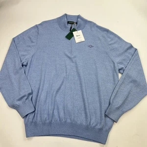 NUEVO Suéter de Lana Azul Fairway & Greene Talla XL Westchester Golf Pullover Hoffnine - Imagen 1 de 10