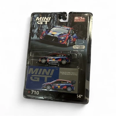 Chase! Mini GT 1:64 Hyundai i20 N Rally1 Hybrid 2023 Rally Monte Carlo MGT00710 - Image 1 of 2