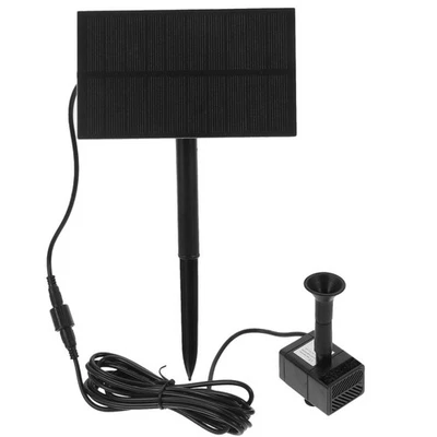  Springbrunnen Aussen Fontänenpumpe Brunnenpumpe Mit Solarantrieb Power Fountain - Bild 1 von 4