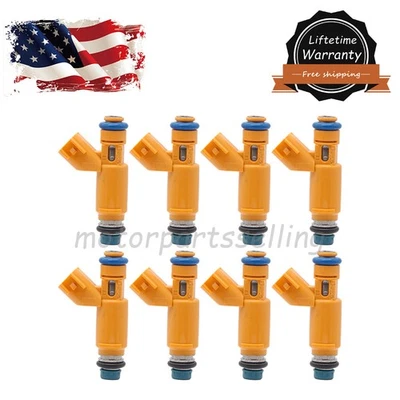8x 2W93-AA Fuel Injector for 05-09 Land Rover LR3 06-09 Range Rover Sport 4.4 V8 - Image 1 of 4