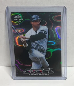 Fernando Tatis Jr. 2023 Leaf Trinity Mega Box Steel Lava Silver Card #S-25 - Picture 1 of 2
