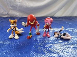 Tomy Sonic Boom KNUCKLES, TAILS, AMY ROSE Articulated 3" Figur Sonic Hedgehog - Bild 1 von 8