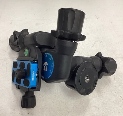 Benro GD3WH 3 Way 360 Degree Geared Head for Camera - Black - Image 1 of 4