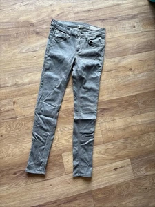 Jeans skinny donna grigio straccio e osso taglia 27 - Foto 1 di 7