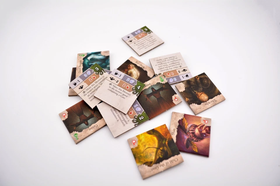 Eldrich Horror Montañas de la Locura juego piezas - fichas monstruo Foto 1 de 1