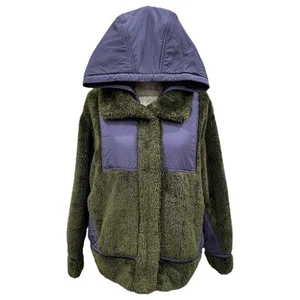 Fp Movement Fleece Oversized Snap Button Jacket - Picture 1 of 6