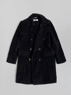 Casaco feminino Sport Max Mara veludo peito duplo tamanho 4 EUA - Imagem 1 de 4