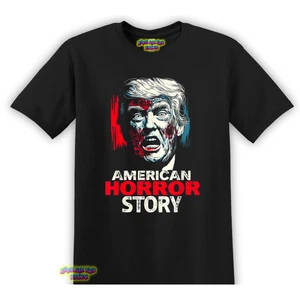 Donald Trump American Horror Story lustiges Horror Shirt schwarz S-3XL - Bild 1 von 2