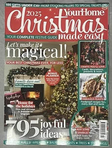 Your Home Magazine Christmas 2025 November 795 Joyful Ideas Crafts Feast Sparkle - Picture 1 of 1