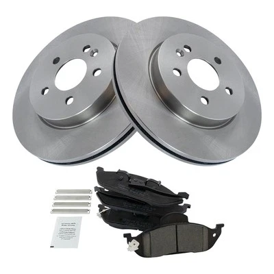 TRQ BKA48229 Disc Brake Kit For Mercedes-Benz ML350 2003-2005 Front 1634200320 Foto 1 de 4