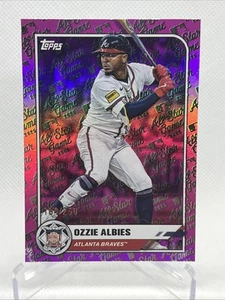 2025 Topps Ozzie Albies All-Star Game Foil #164/250 Braves #44 - Picture 1 of 3