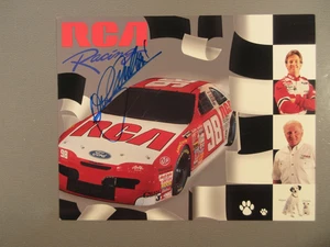 SIGNED Auto NASCAR #98 John Andretti RCA Hero Card - Picture 1 of 2