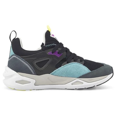 PUMA Trc Blaze Lace Up  Youth Boys Black Sneakers Casual Shoes 384994-01 - Image 1 of 4