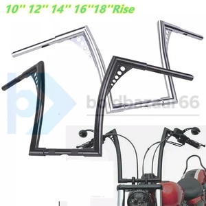 10/12/14/16/18" Rise Ape Hanger Handlebar for VTX1300 VTX1800 New - Picture 1 of 21
